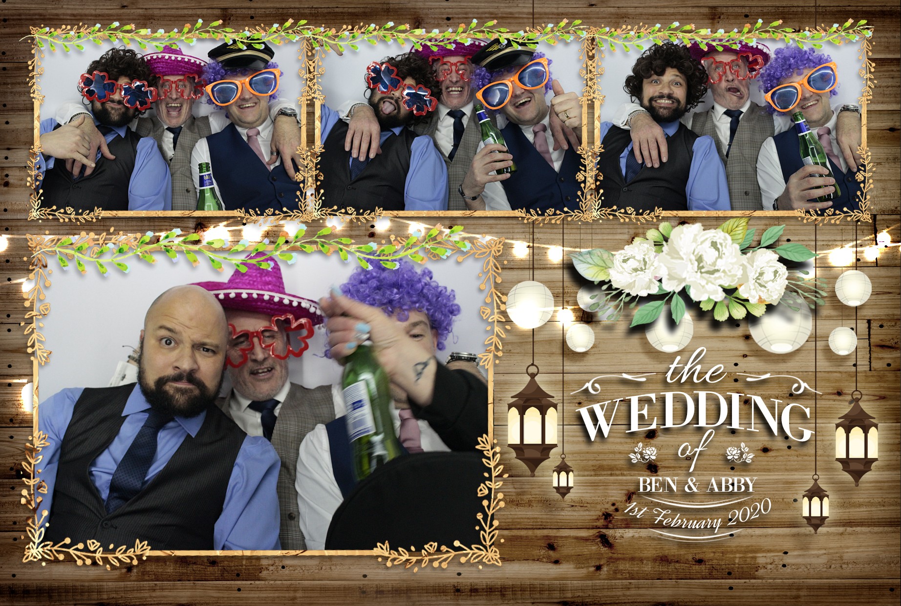 Ben & Abby’s Wedding  | View more photos from the event at gallery.myphotoboothexperience.co.uk/u/MyPhotoBoothExperienceLtd/Ben-Abby’s-Wedding